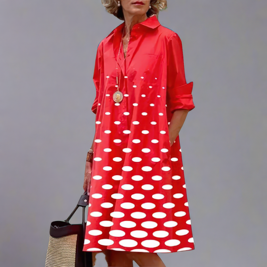 Adela | Abito midi fatto a mano