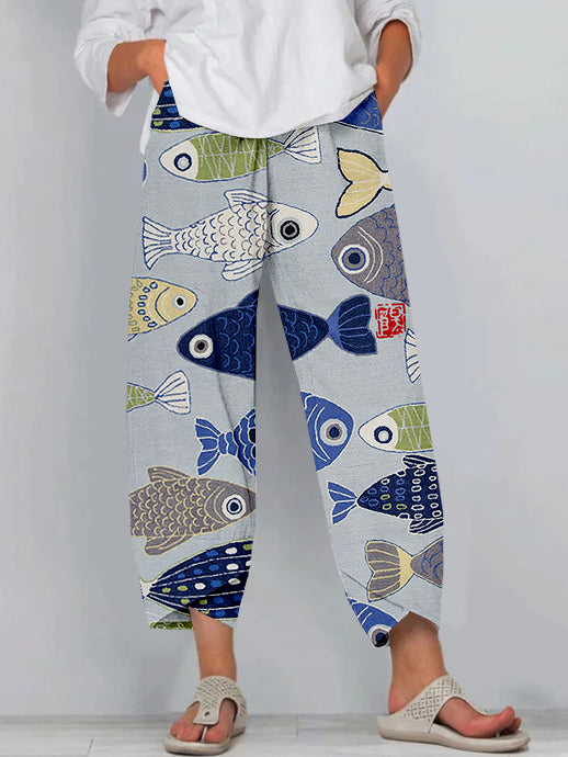 Olivia | Pantaloni Koi Parade
