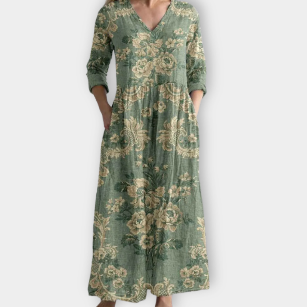 Beltrada | Maxidress Boho in morbido tessuto premium