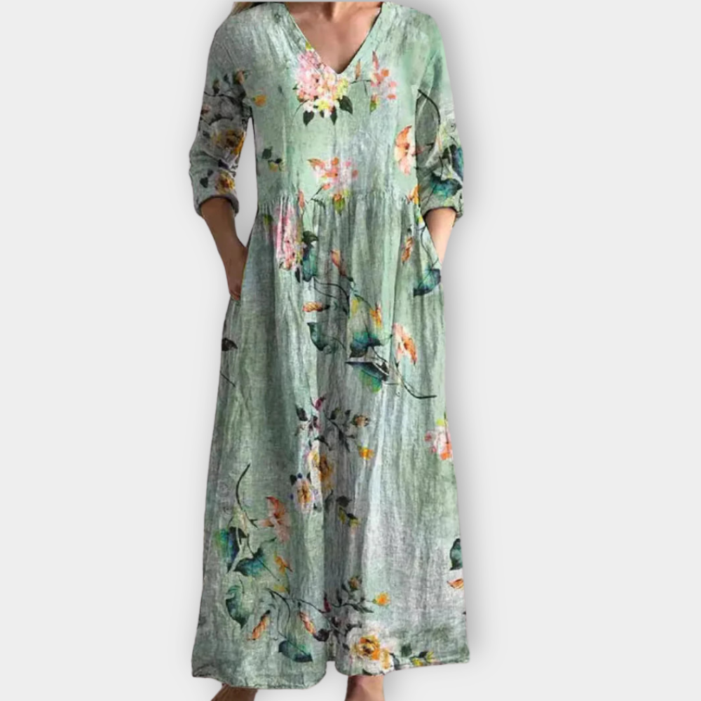 Kreszenz | Abito Maxy Boho in morbido tessuto premium
