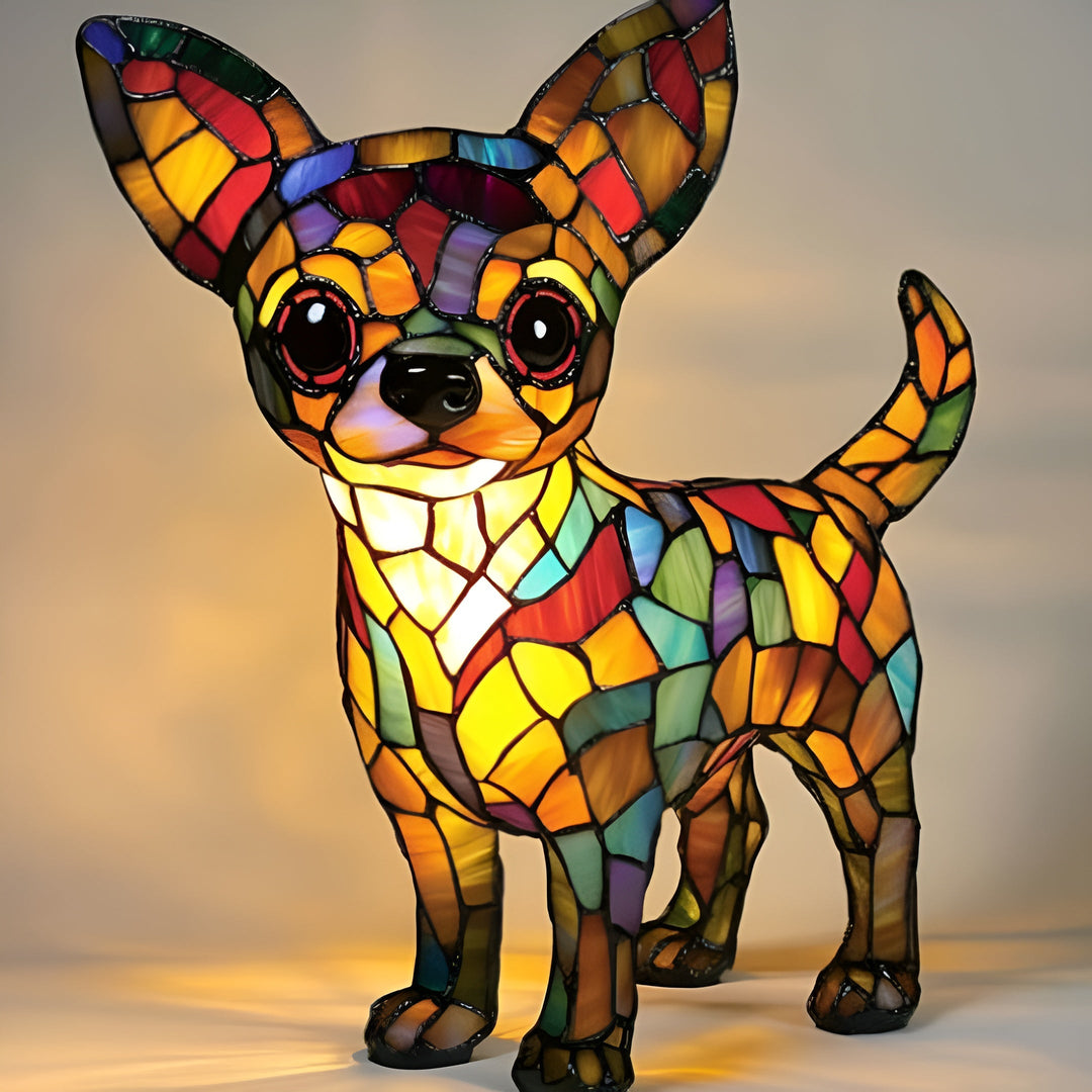 Choupette | Lampada per cani Magisk in vetro colorato