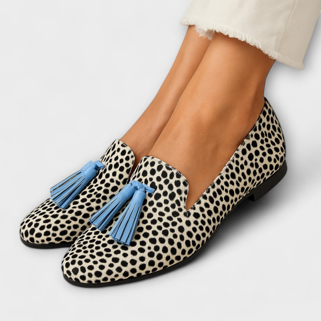Mira - Pantofole con nappina