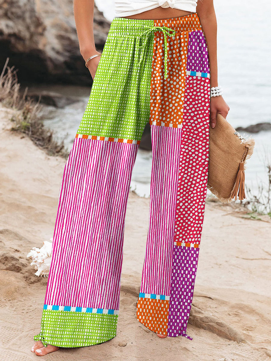 Aleena | Pantaloni a Gamba Larga