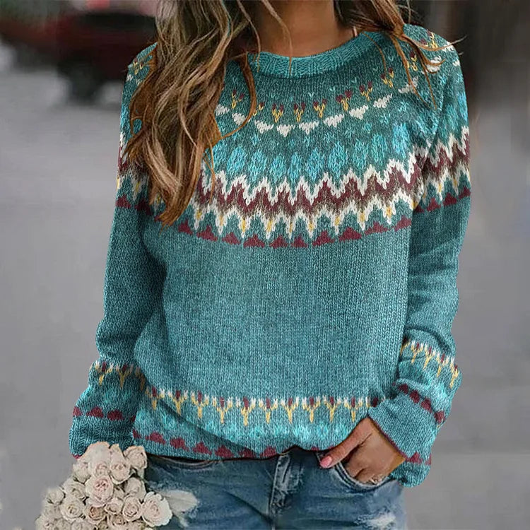 Maglione Norvegese Accogliente Ispirato all'Islanda