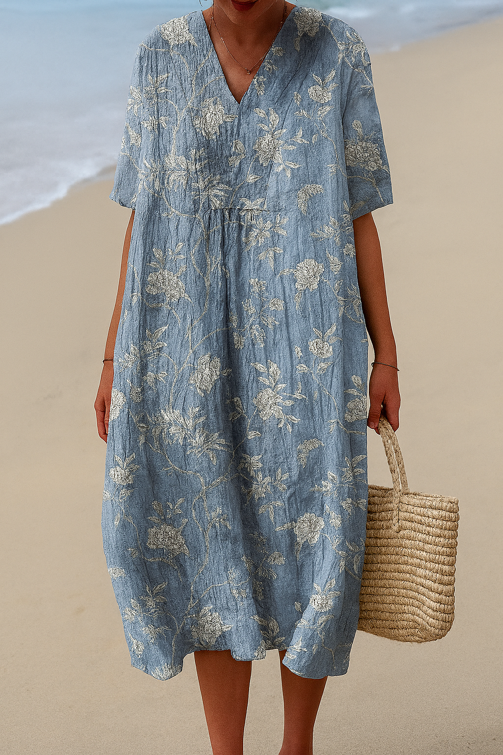 Il Blue Willow – Abito Ispirato all'Arte