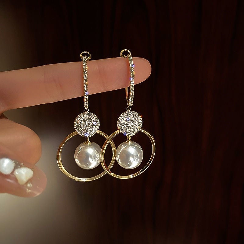 Orecchini Zerra Luxe con perle coltivate