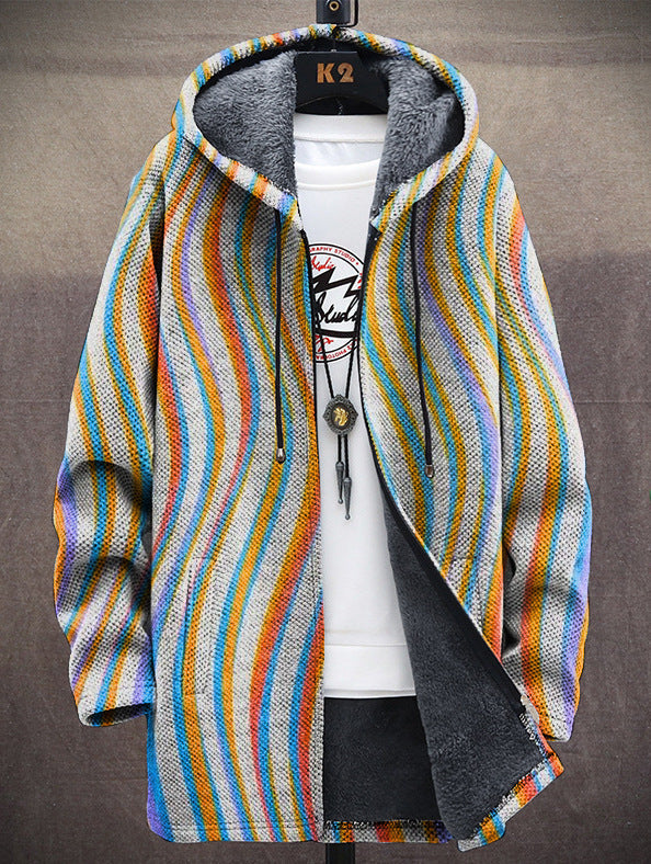 Indira | Cardigan di Lusso con Ispirazione Artistica