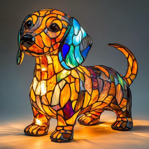 Mimi | Lampada per cani Magisk in vetro colorato