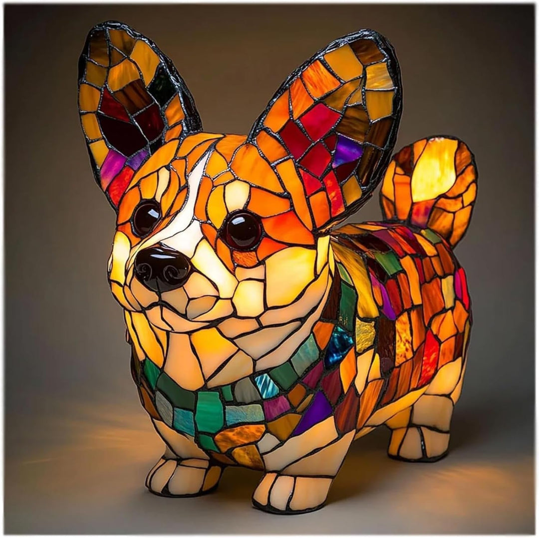 Doudou | Lampada per cani Magisk in vetro colorato