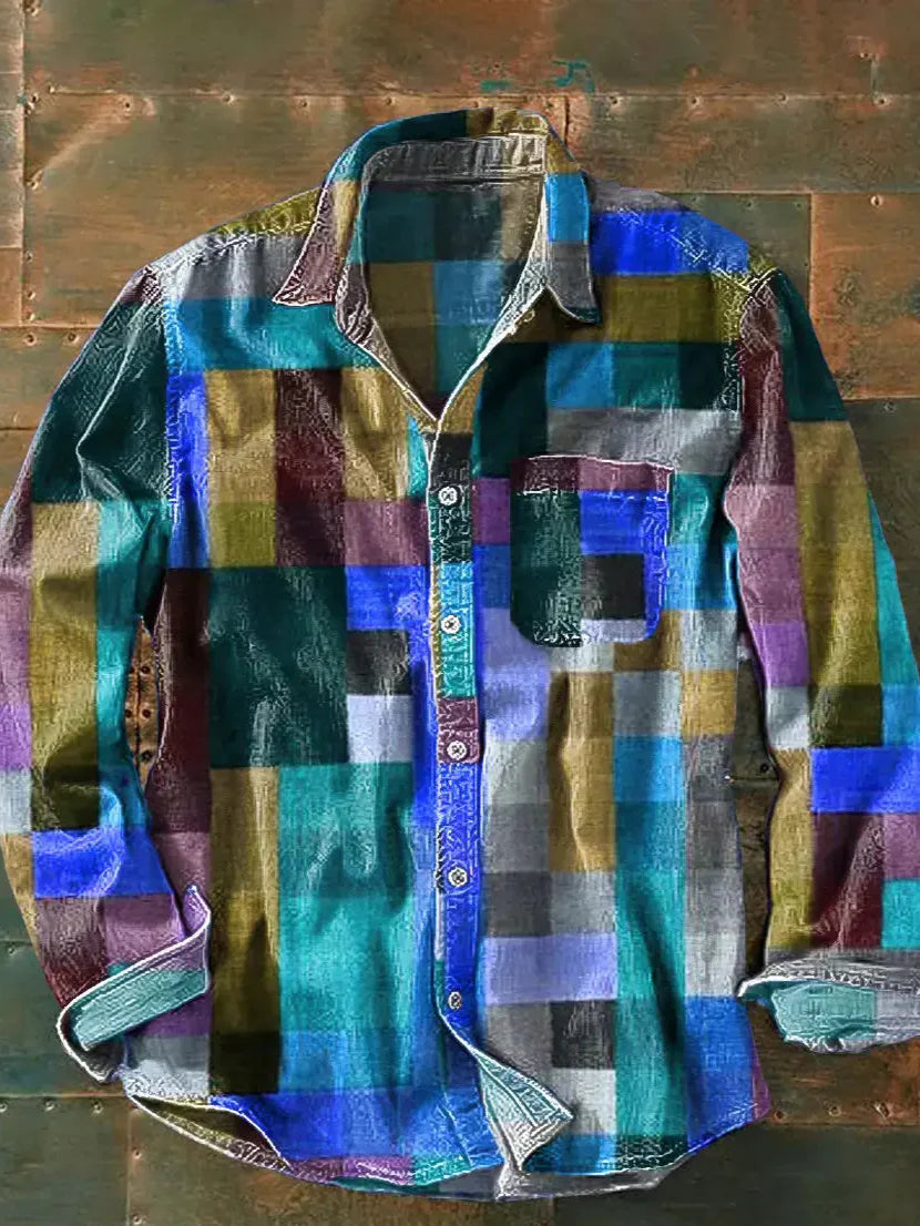 MATTIA | CAMICIA ELEGANTE CON TASCA PRATICA