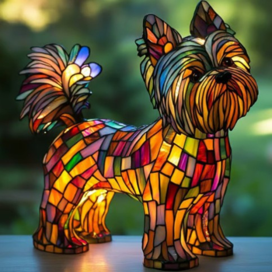 Lili | Lampada per cane Magisk in vetro colorato