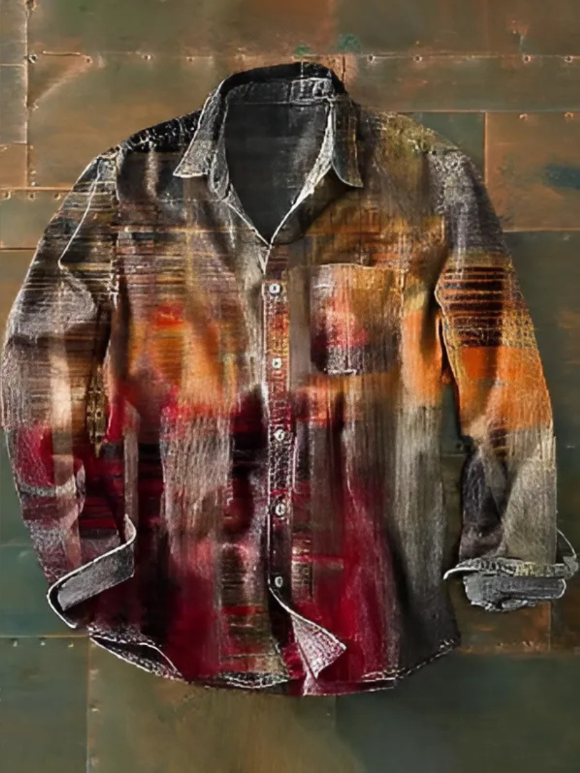 AMERIGO | CAMICIA ELEGANTE CON TASCA PRATICA