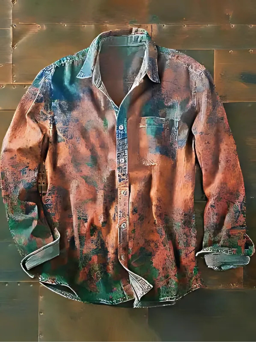 EVAN | CAMICIA ELEGANTE CON TASCA PRATICA