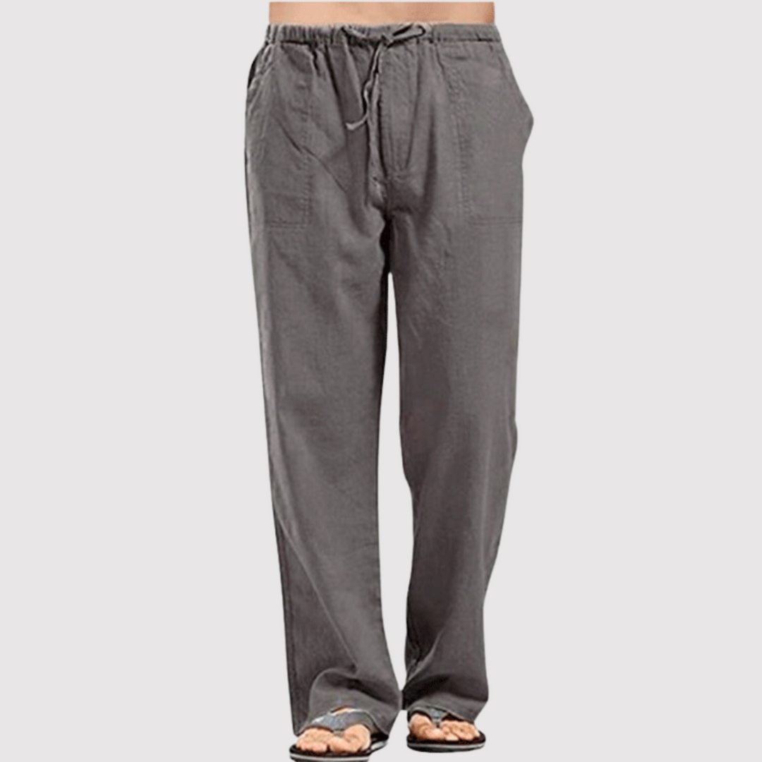 Oliver | Pantaloni in Cotone e Lino uomo