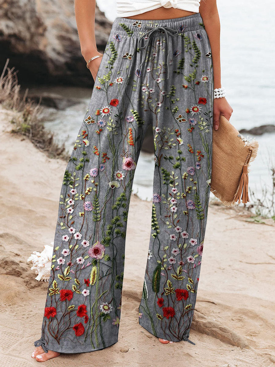 Briana | Pantaloni a Gamba Larga