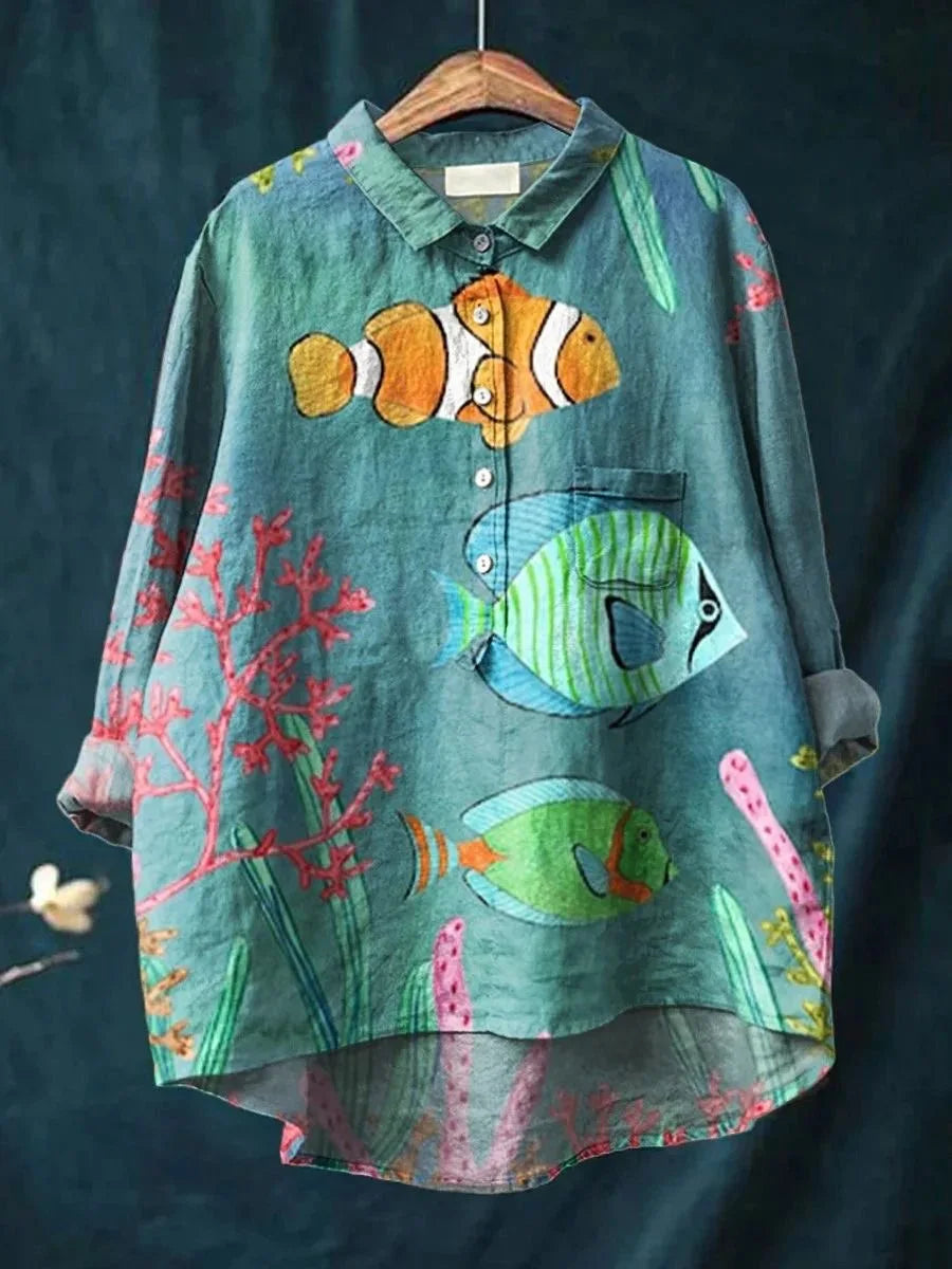 Pesce | Maglietta Artistica Animale