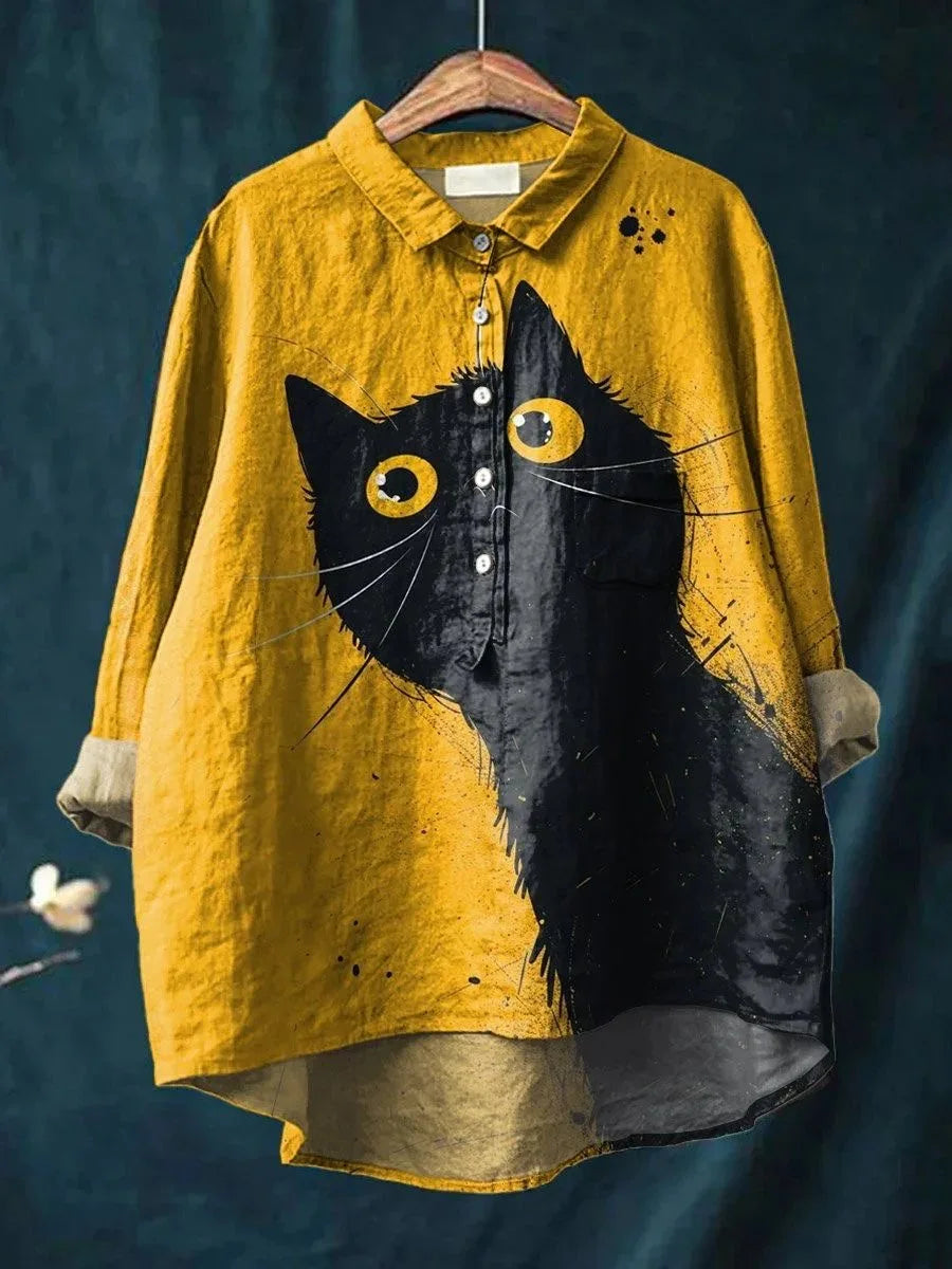 Gatto | Maglietta d'Arte Animale