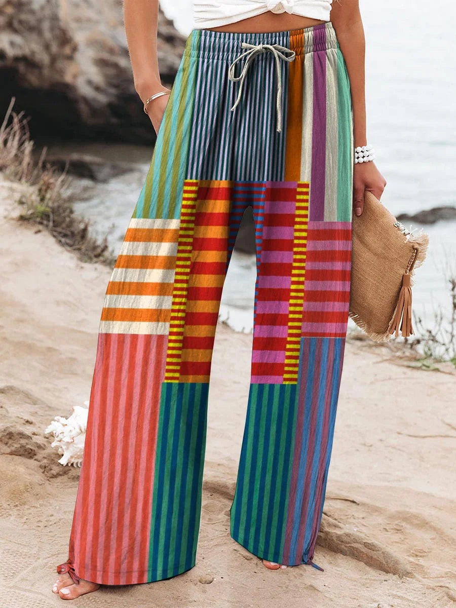 Christine | Pantaloni a Gamba Larga