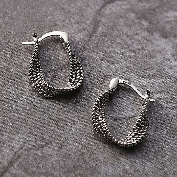 Orecchini in argento asimmetrici chic