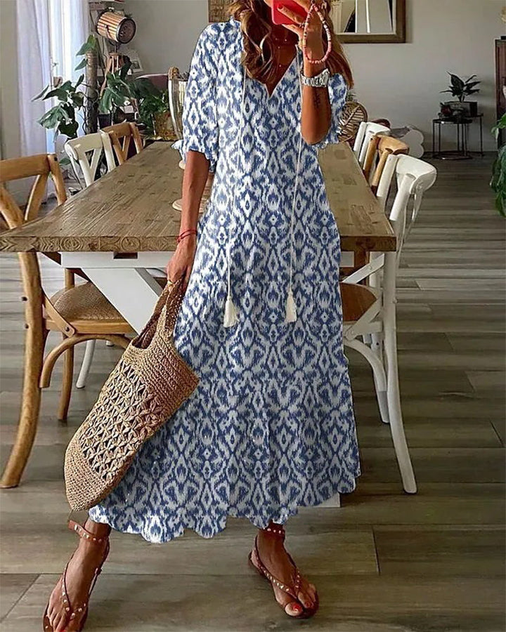 Dianna - Abito Boho con Copertura per la Pancia