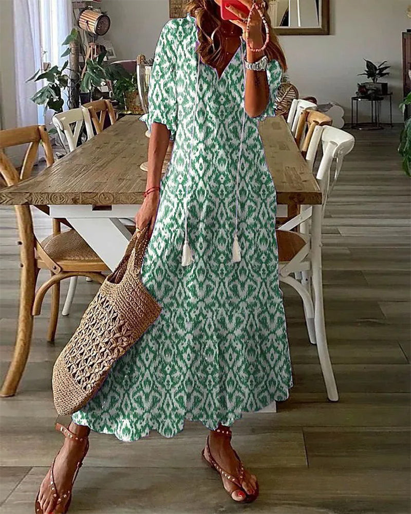 Dianna - Abito Boho con Copertura per la Pancia