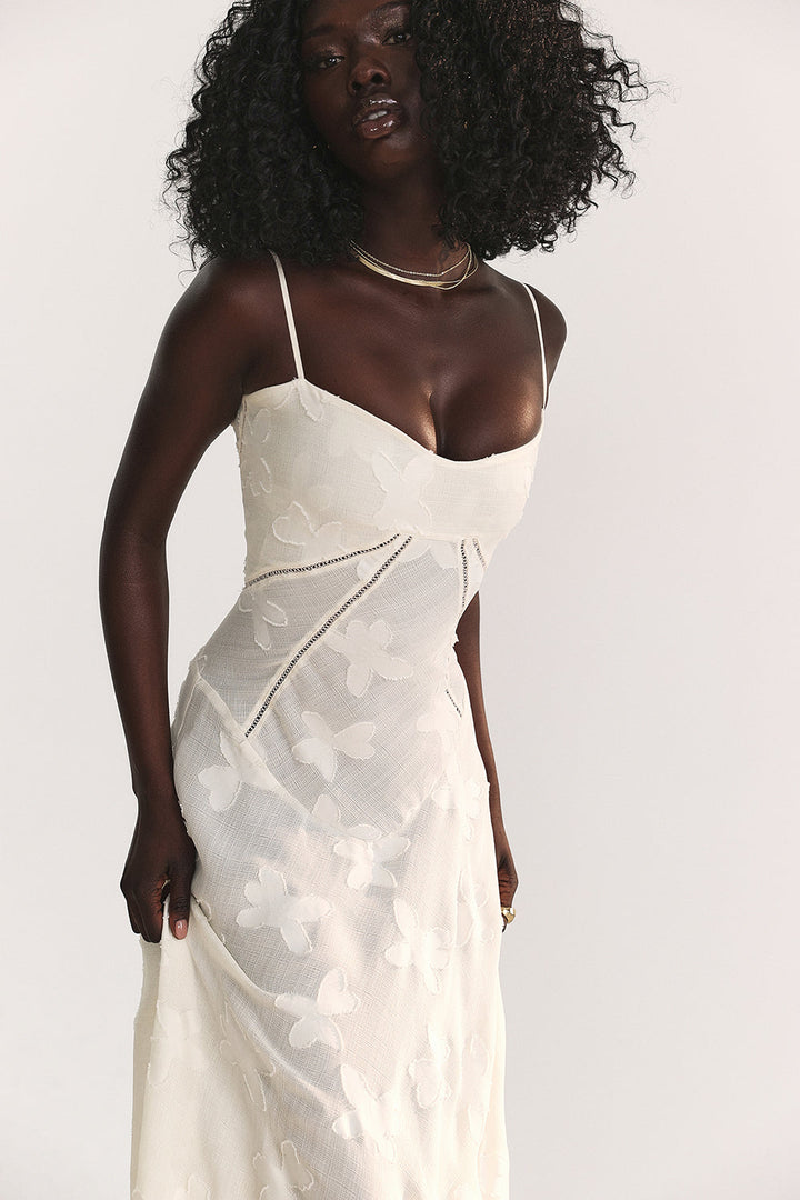 Paulette™ - Elegante abito lungo con corsetto