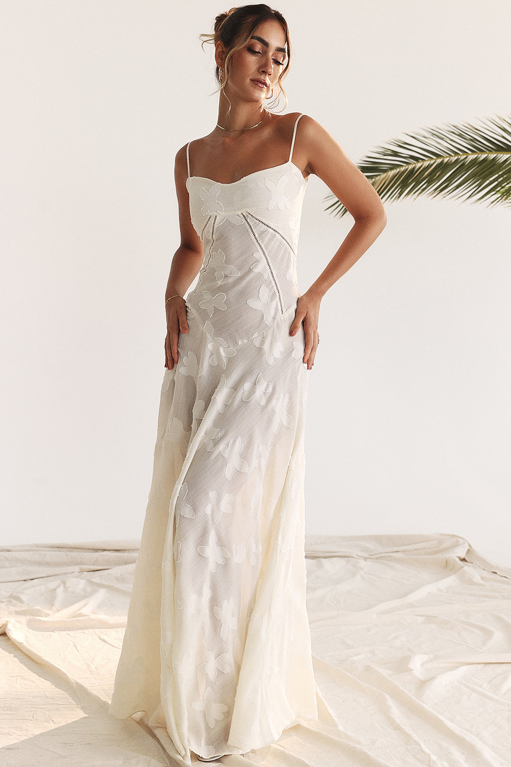 Paulette™ - Elegante abito lungo con corsetto
