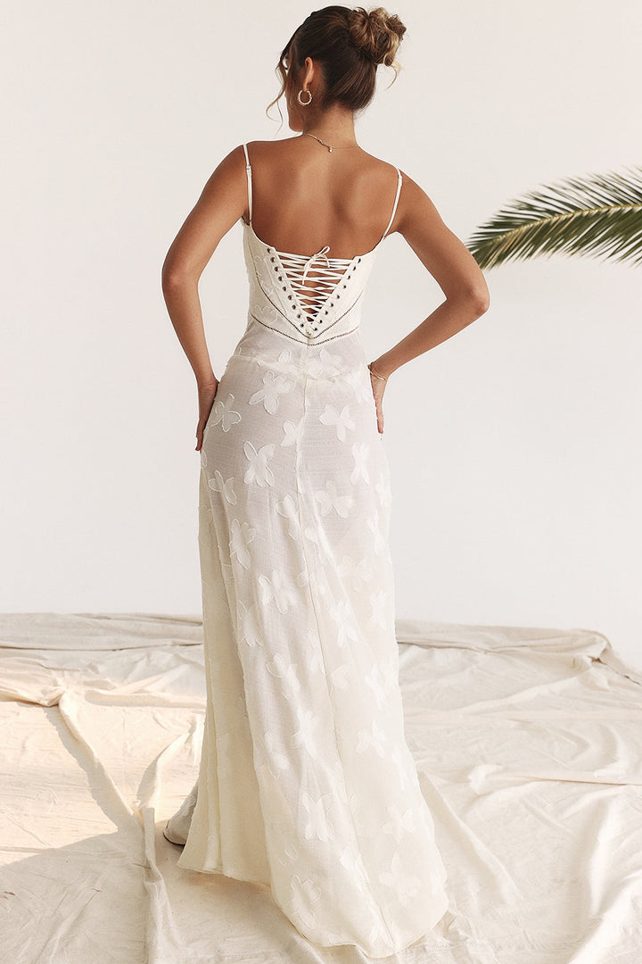 Paulette™ - Elegante abito lungo con corsetto