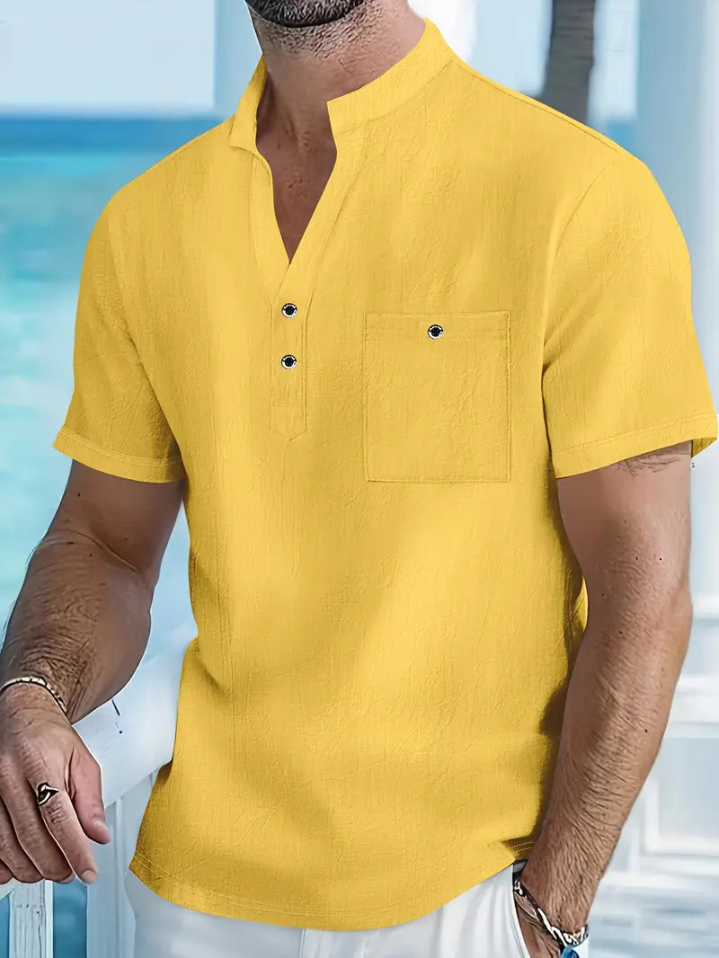 Vaughn - Elegante Camicia a Manica Corta