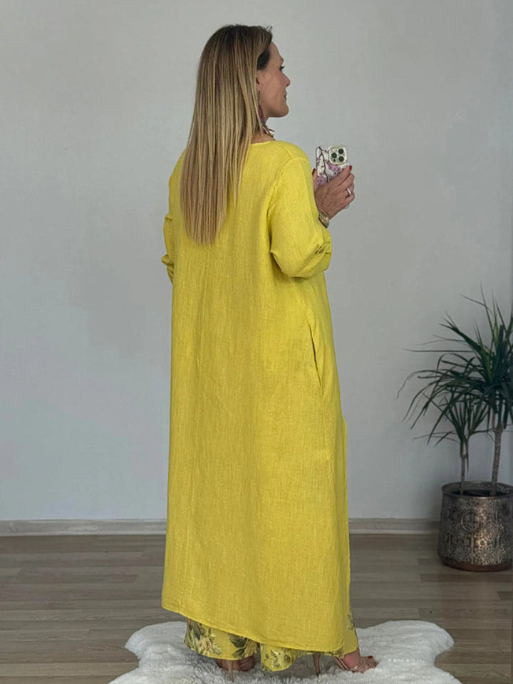 Chara™ | Set di Top a Manica Lunga e Pantaloni Stampati
