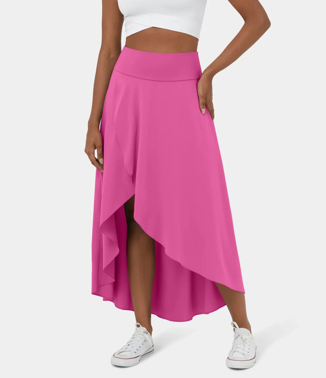 Natalia | Gonna Maxi Con Spacco Confortevole
