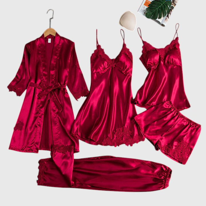 Marit - Set da notte da donna in 5 pezzi