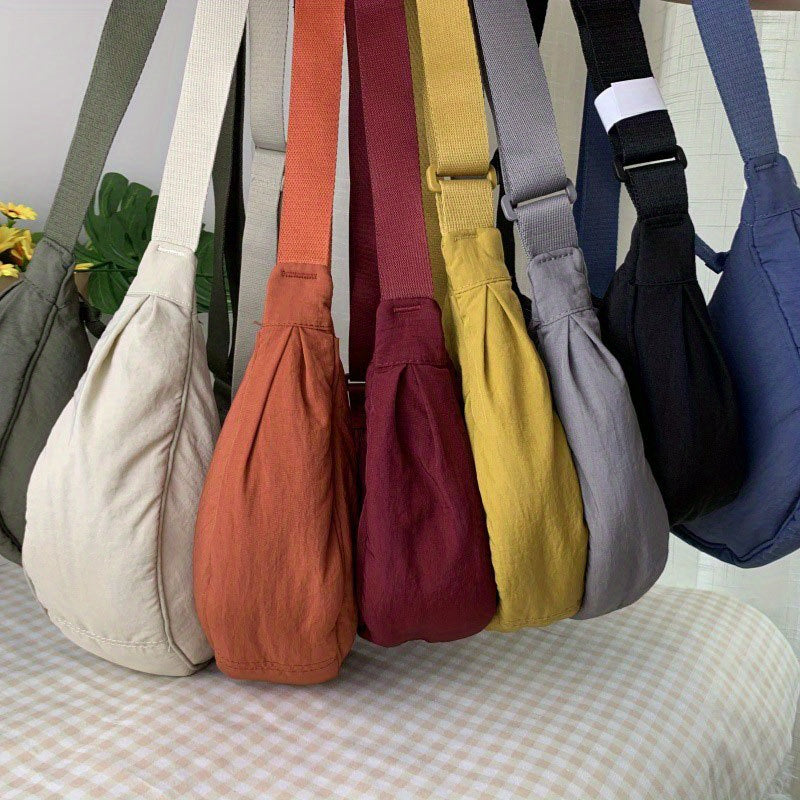 Borsa a Tracolla da Donna in Nylon