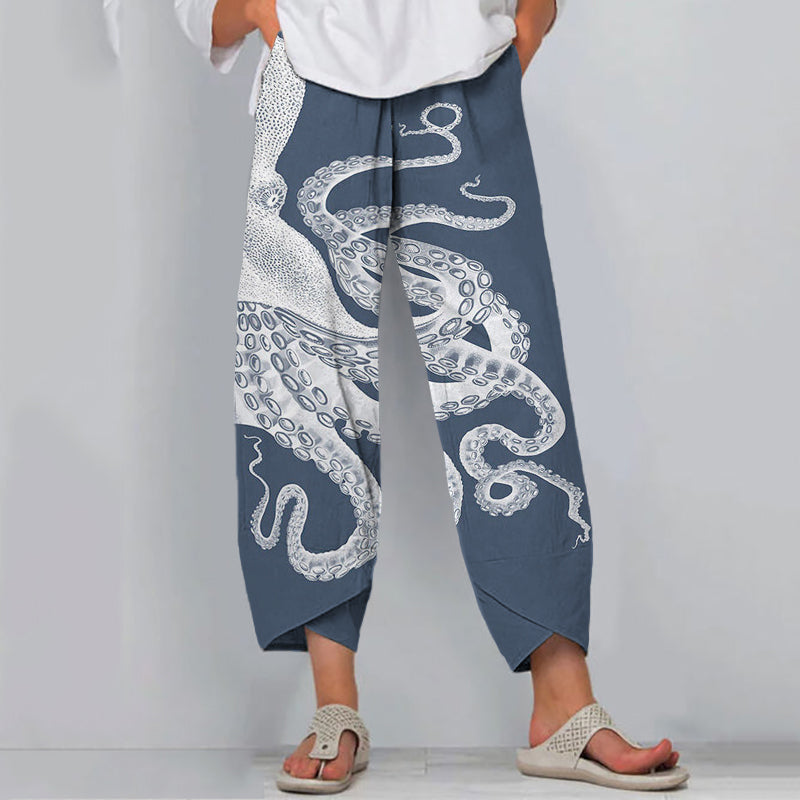 Liana | Pantaloni Stampati Relaxed