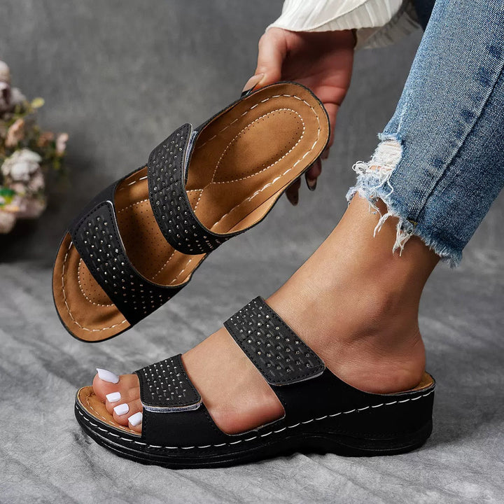 Ortholuxe™ – Sandali ortopedici traspiranti Slip-In per donne