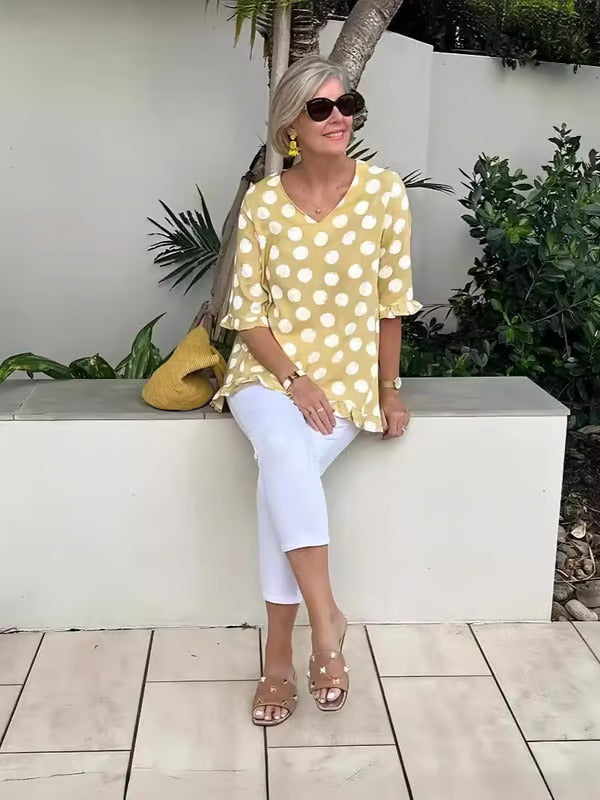 Aisley – Blusa Relaxed Stampata