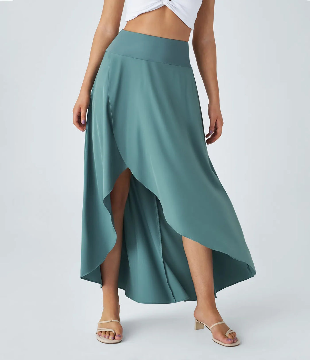 Natalia | Gonna Maxi Con Spacco Confortevole