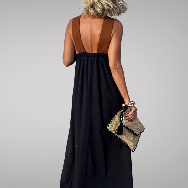Eliza | Abito Elegante Senza Schiena con Stile Incrociato