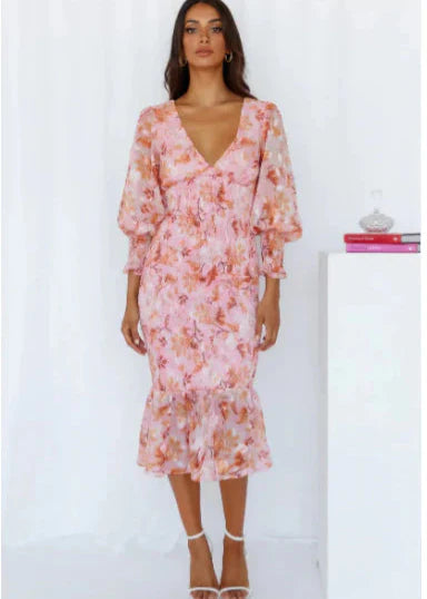 Brenda - Abito floreale elegante e chic