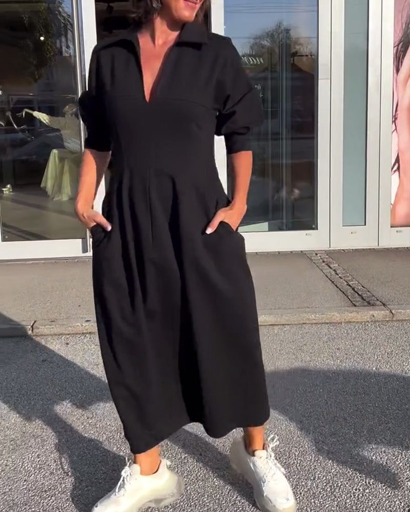 Élyane™ - Abito midi con eleganza strutturata