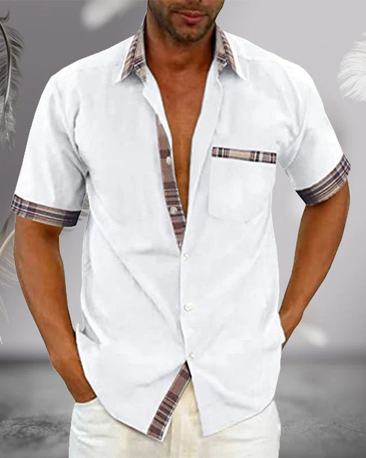 ANTONIO | CAMICIA A MANICHE CORTE DA UOMO