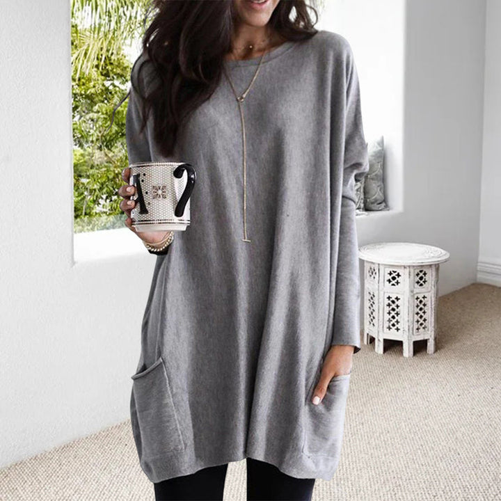 Maree - Maglione oversize con collo rotondo