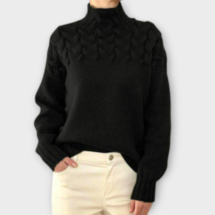 Tina - Maglione a Treccia