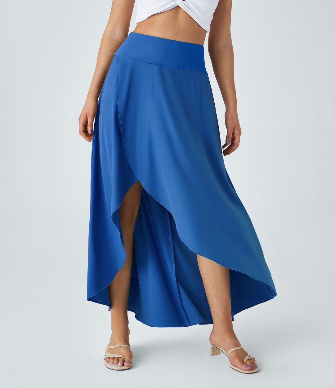 Natalia | Gonna Maxi Con Spacco Confortevole