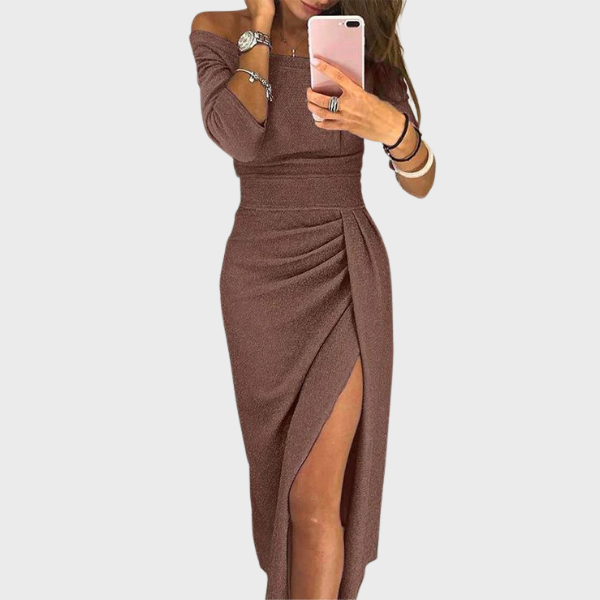 Beatrix | Abito da Sera Chic Off-Shoulder