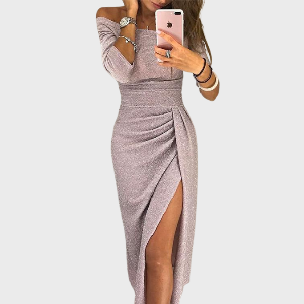 Beatrix | Abito da Sera Chic Off-Shoulder