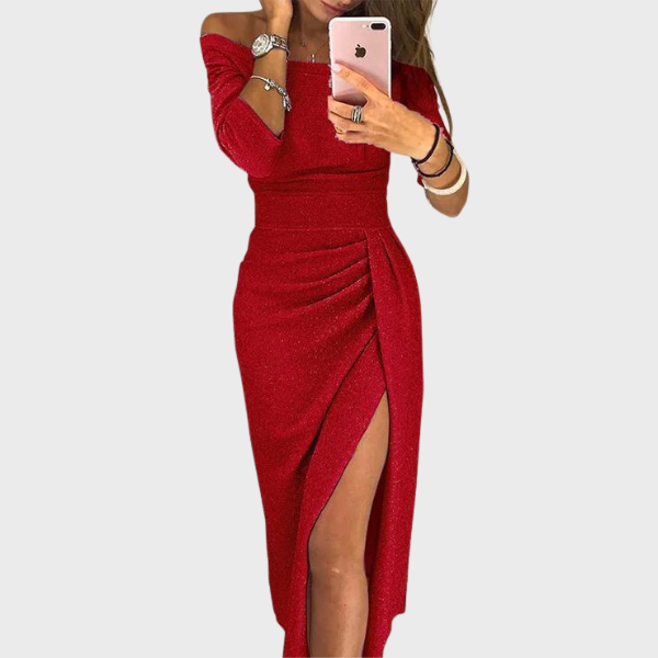 Beatrix | Abito da Sera Chic Off-Shoulder