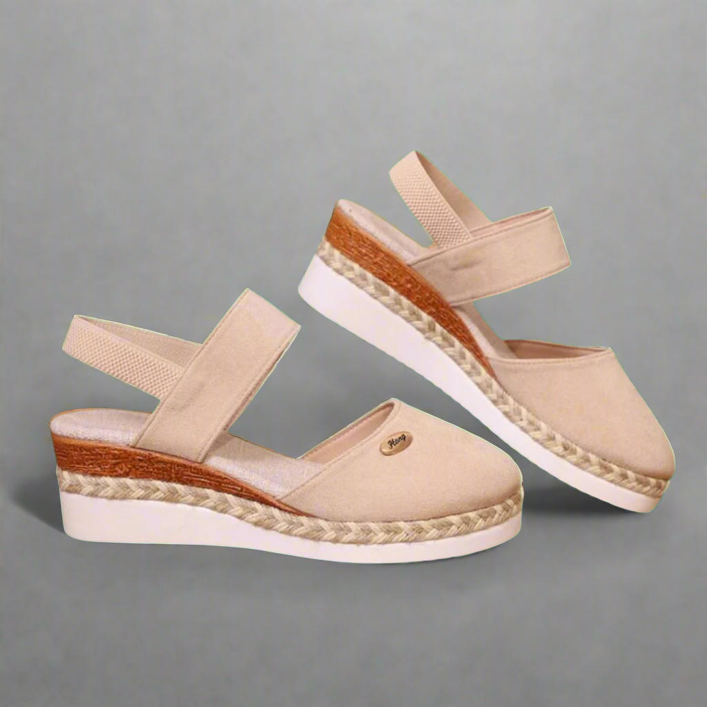 Gitta | Sandali Wedge Plus-Size – Confortevoli e Versatili