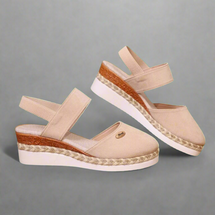 Gitta | Sandali Wedge Plus-Size – Confortevoli e Versatili