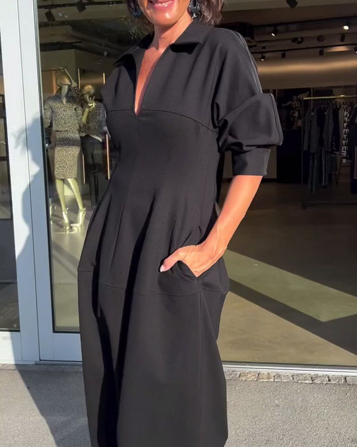 Élyane™ - Abito midi con eleganza strutturata